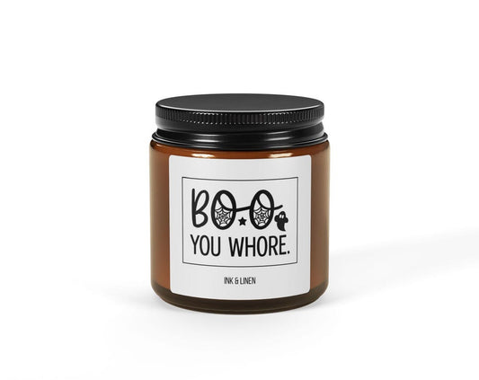 Boo Halloween Scented Soy Candle